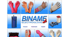 Desktop Screenshot of electroglove.com