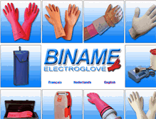 Tablet Screenshot of electroglove.com